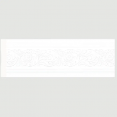 Бордюр Cosca W100(2)-W27 Полистирол Белый 2400*100*9 мм