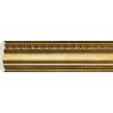 Карниз Cosca A1080-G327 Полистирол Античное золото 2400*80*57 мм