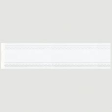Бордюр Cosca W60(1)-W27 Полистирол Белый 2400*60*9 мм